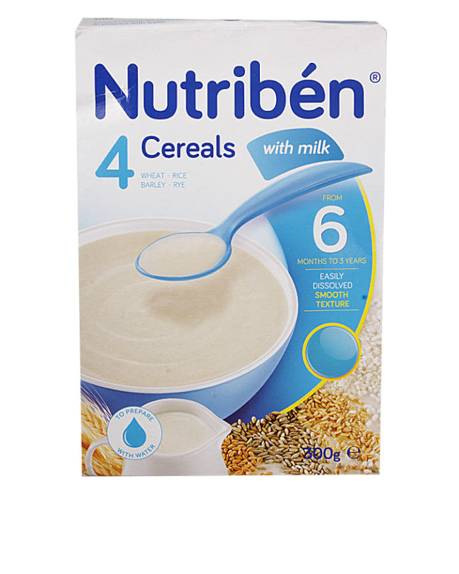 Nutriben 4 Cereals with Milk