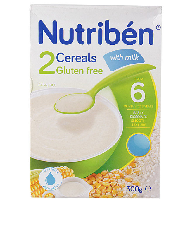 Nutriben 2 Cereals with Milk Gluten Free