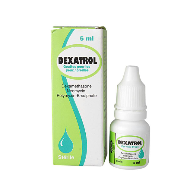 Dexatrol 5ml Eye/Ear Drops