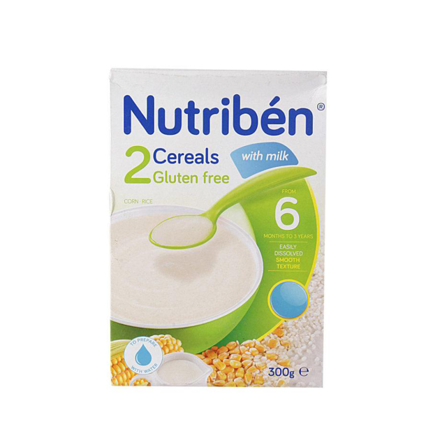 Nutribén™ 2 Cereals with Milk (Gluten Free)