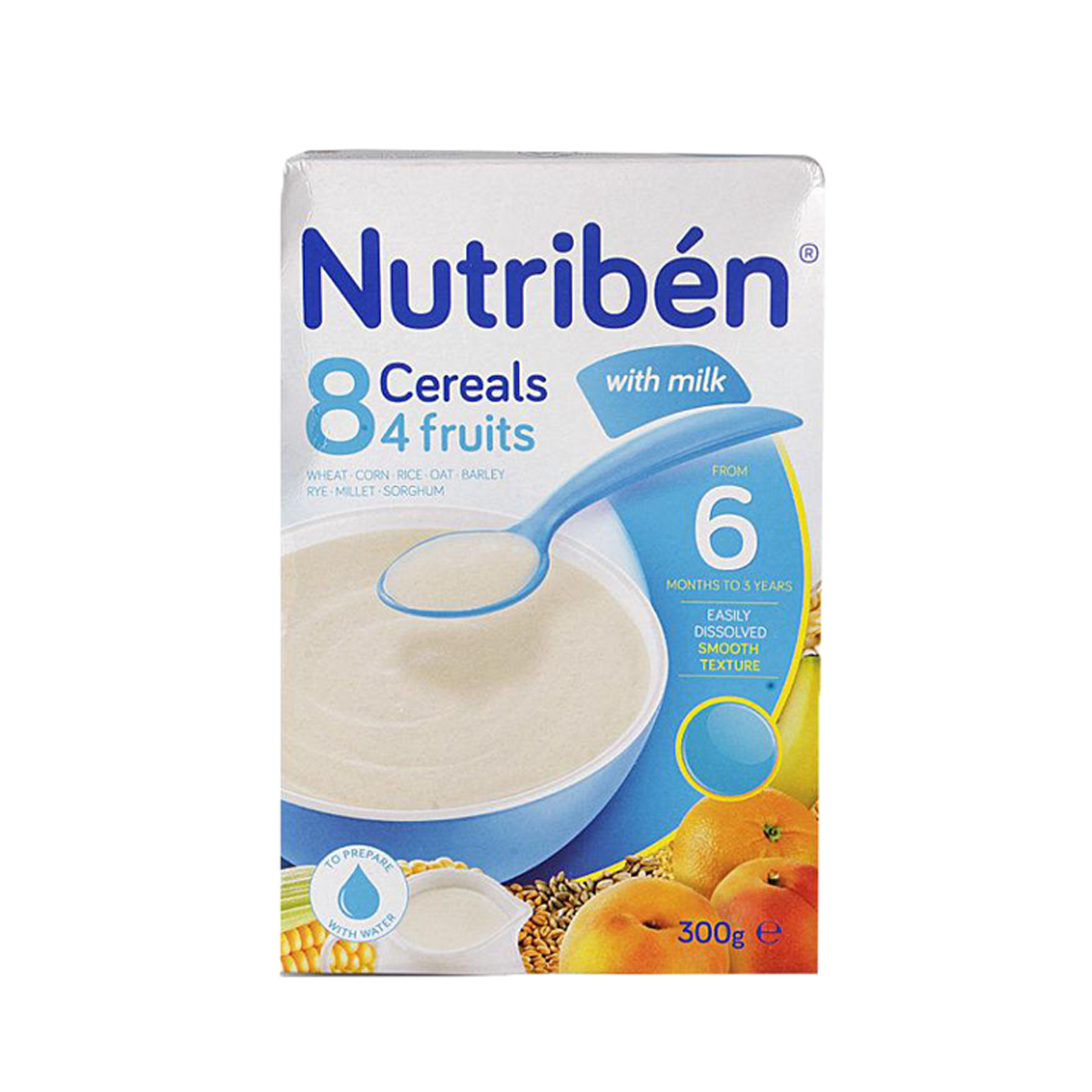Nutribén™ 8 Cereals 4 Fruits with Milk